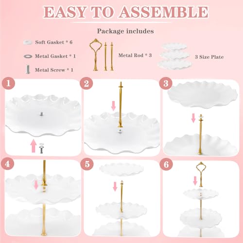 5 Pcs Dessert Table Display Set