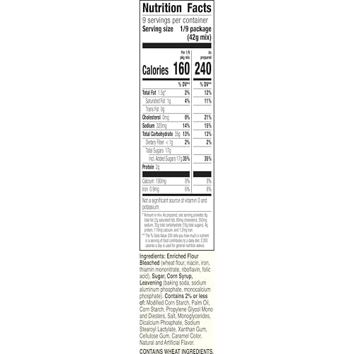 Delights Super Moist Butter Pecan Cake Mix (159 Ounce)
