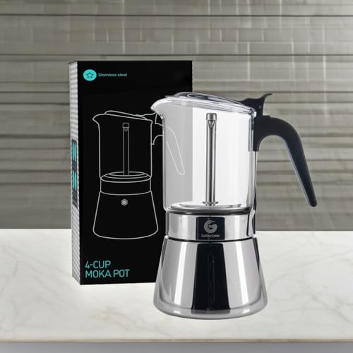 4 Cup Moka Pot (4 Count)