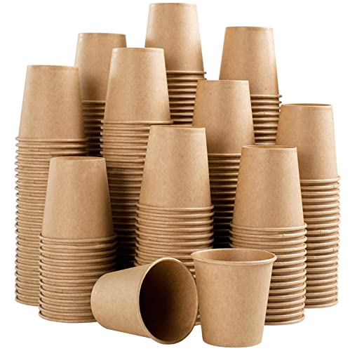 600 Pack 3 OZ Kraft Paper Cups (600 Count)