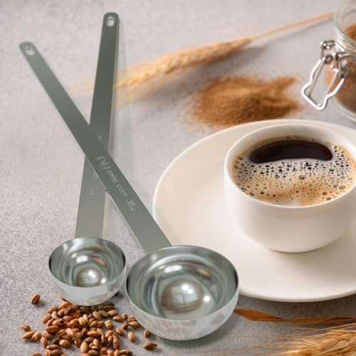 Extra Long Handle Coffee Scoop Set (2 Count)