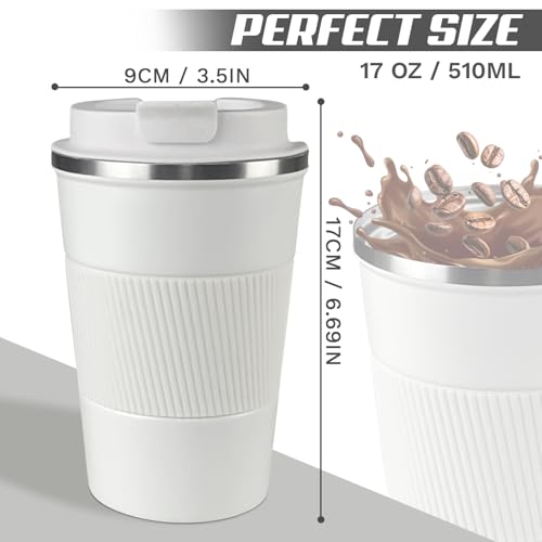 Vacuum Insulated Stainless Steel Travel Coffee Mug