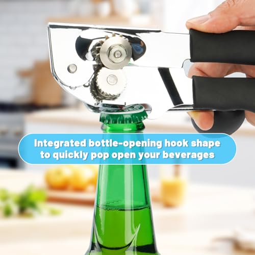 Manual Heavy Duty Crank Commercial Can Opener Cozy Long Handles