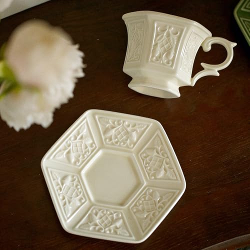 Tea Cups and Saucers Set of 2 (2 Count)