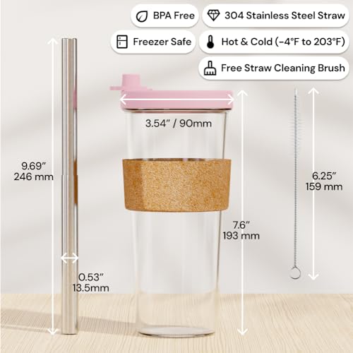 Reusable Boba Cup with Straw