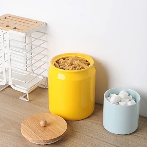 Sweejar Ceramic Kitchen Canisters (28 Fl Oz)