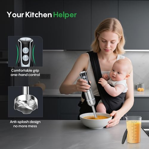 Immersion Blender Handheld