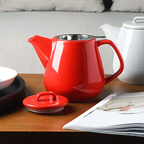 Sweejar 40oz Tea pot with Removable Stainless Steel Infuser
