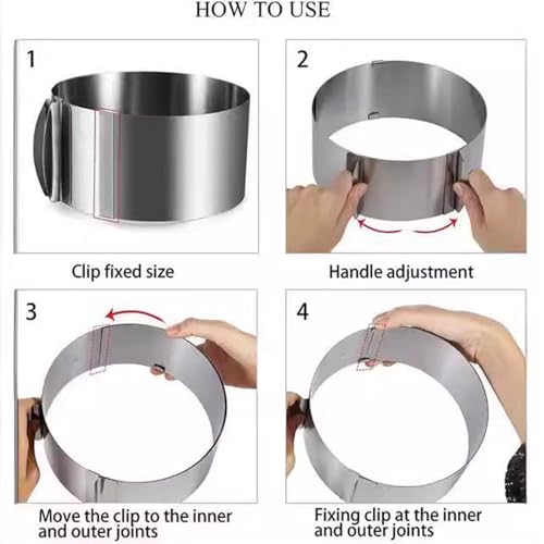 Cake Mold Cake Ring (2 Count)