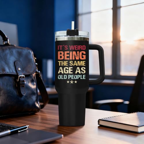 Dad Vintage 1975 50th Classic 40 oz Tumbler with Handle