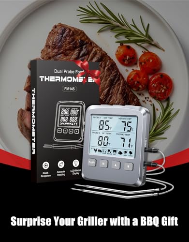 Dual Probe Meat Thermometer Digital for Cooking