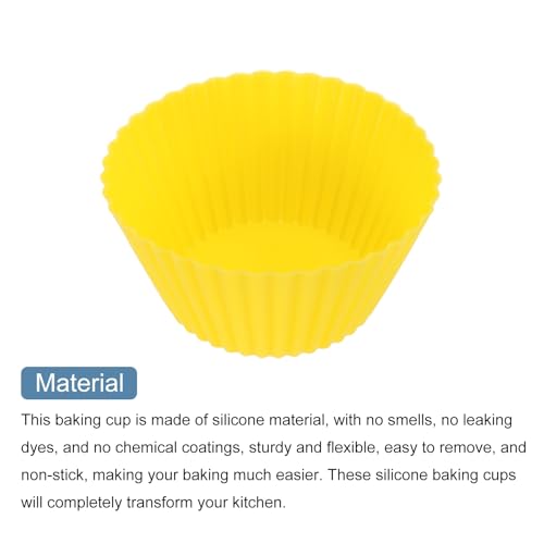 36Pcs Silicone Cupcake Liners
