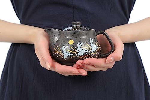 10oz bunny kyusu Rabbit Kutani Yaki