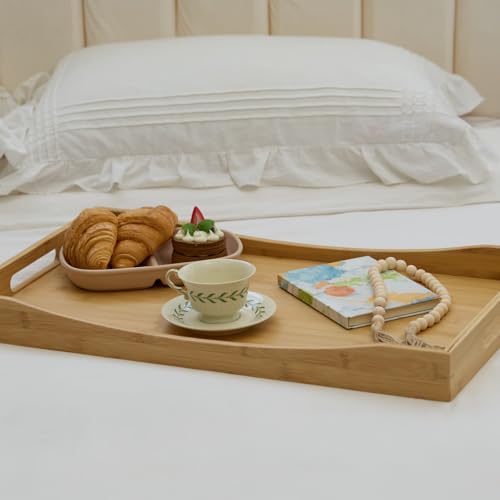 Bamboo Extra Large Ottoman Tray