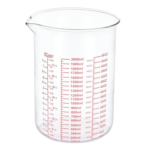 High Borosilicate Glass Measuring Cup