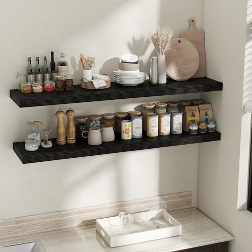 55 Inch Fireplace Mantel Shelf (2 Count)