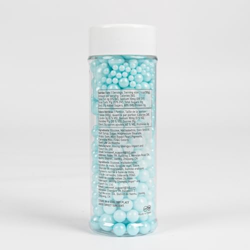 Blue Sprinkles 130g (4.58 Ounce)