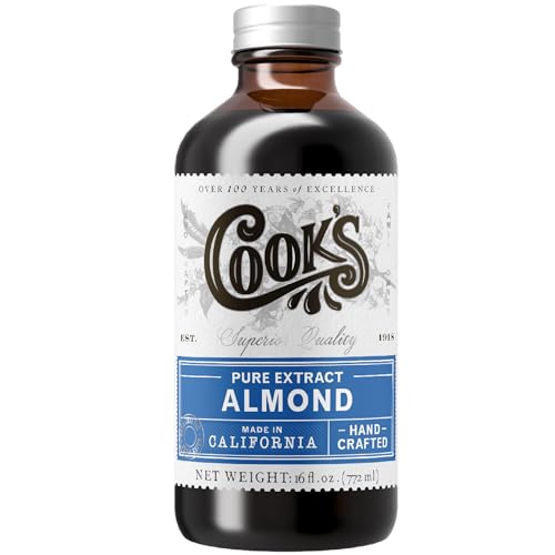 Pure Almond Extract for Baking & Cooking (16 Fl Oz)