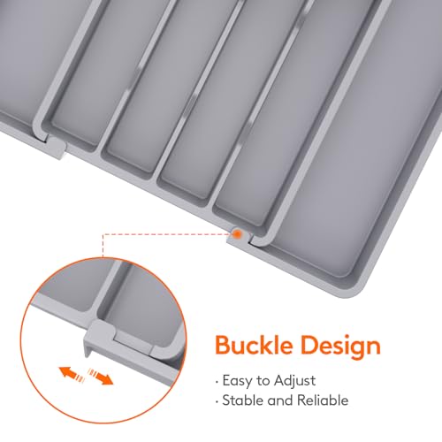 Expandable Silverware Drawer Organizer
