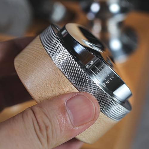 54mm Espresso Distributor for Breville Portafilters Maple