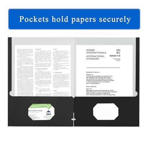 File folders with Pockets (50 Count)