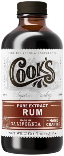 Pure Rum Extract for Baking (8 Fl Oz)