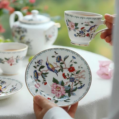 Vintage Porcelain Tea Set for Women Tea Party