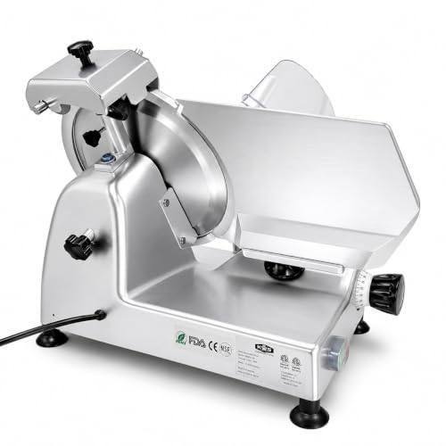 MS 12SL Commercial 420W Electric Meat Slicer 12" Frozen Slicer