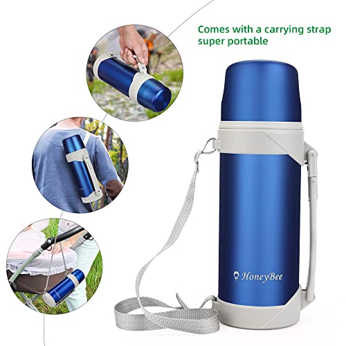 Hot Drinks Keeps Liquid Hot or Cold for Up to 24 Hours Thermos 41 Ounce Coffee Thermos 18