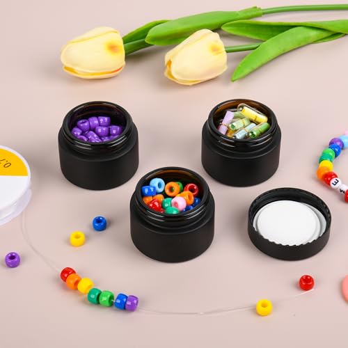 Glass Jars with Lids (24 Count)