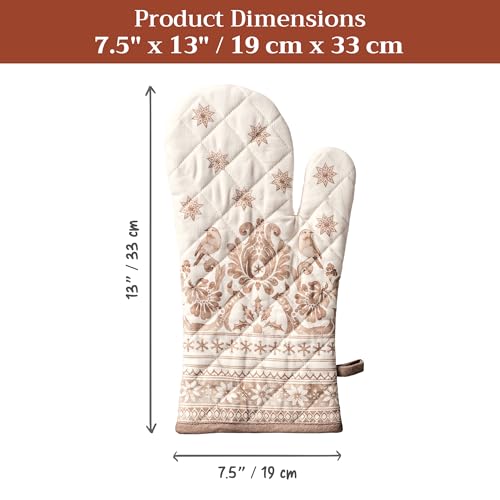 Maison d'Hermine Oven Gloves 100% Cotton Oven Mitt