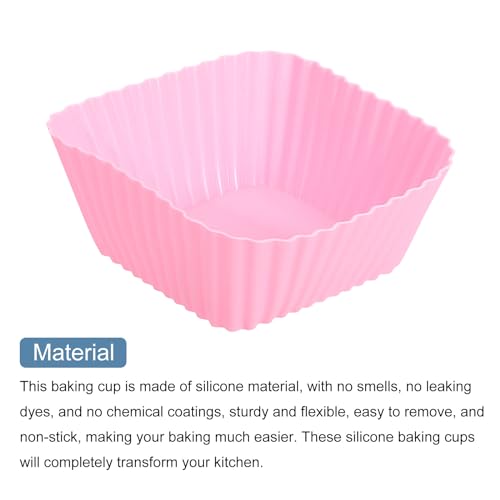18Pcs Silicone Cupcake Baking Cups (18 Count)