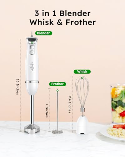 Immersion Blender Handheld