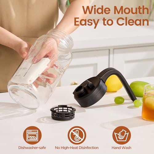 Mason Jar Pitcher with Tea Filter