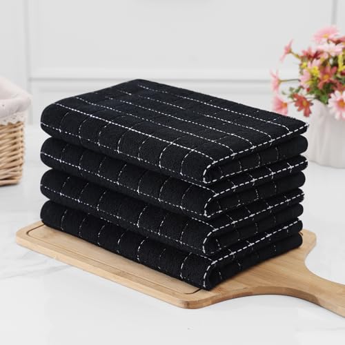 100% Cotton Terry Kitchen Towels (4 Count)