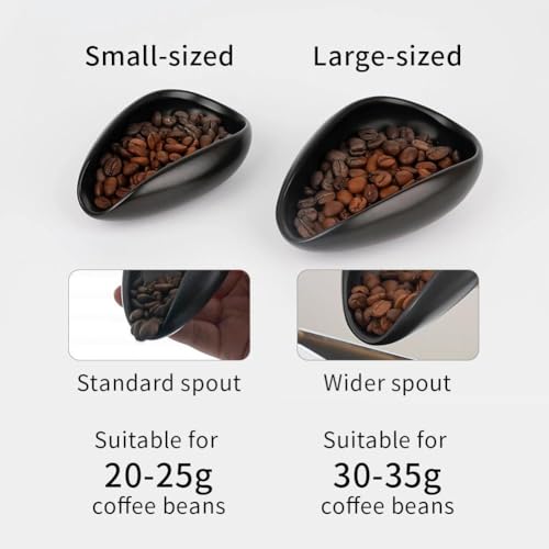 Upgraded 30g Ceramic Coffee Dosing Cup & Tea Storage Tray
