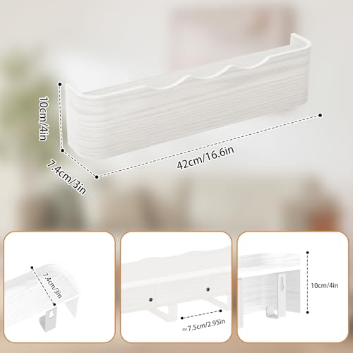 Wall Mounted Coat Rack with Shelf