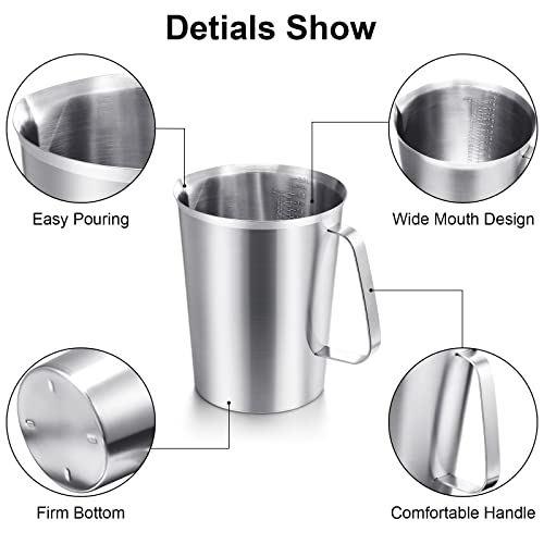 3 Pack Stainless Steel Measuring Cups