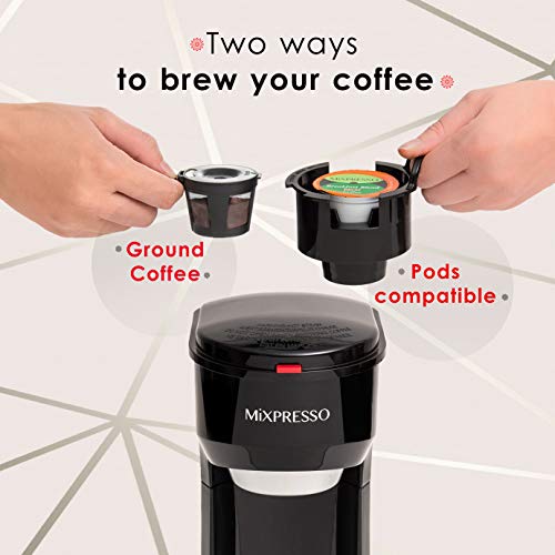 Single Serve Coffee Maker K Cup Coffee Maker for K Pods & Grounds