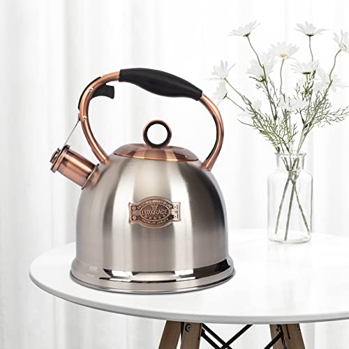 Whistling Stovetop Tea Kettle Food Grade Stainless Steel