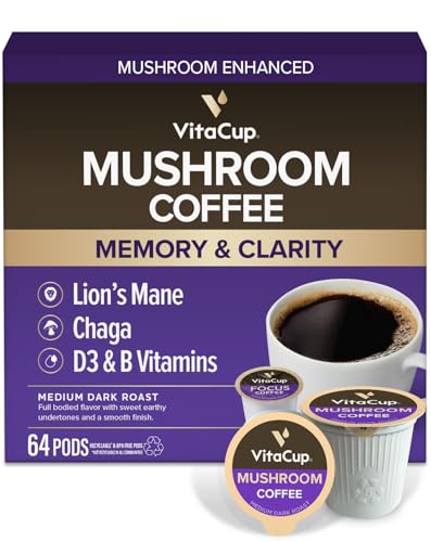 Mushroom Coffee Pods (64 Count)