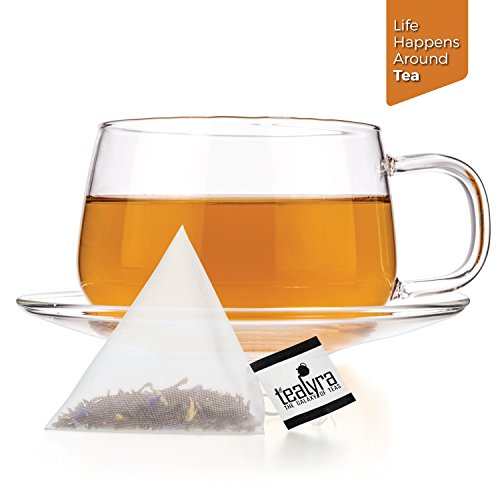 Cream Earl Grey Tea Pyramids Bags (25 Count)
