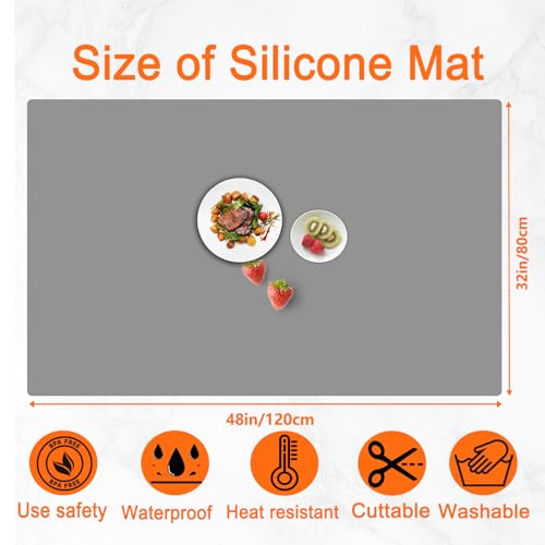 Extra Large Silicone Mat for Kitchen Counter