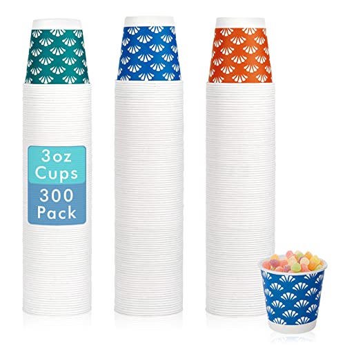 300 Pack 3 oz Disposable Bathroom Paper Cups (300 Count)