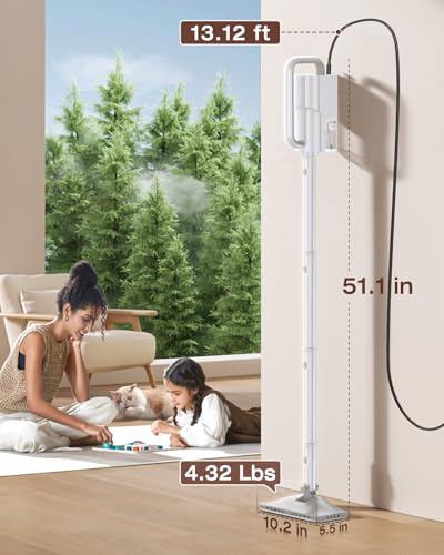 10-in-1 Steam Mop, Detachable Handheld Steam Cleaner for Multi-Surface