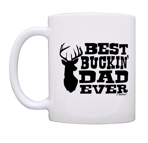 Best Buckin Dad Ever 11oz Coffee Mug (2 Count)