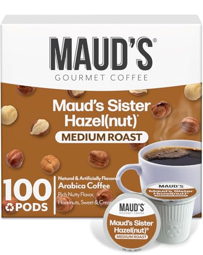 Sweet Hazelnut Flavored Coffee Pods (100 Count)