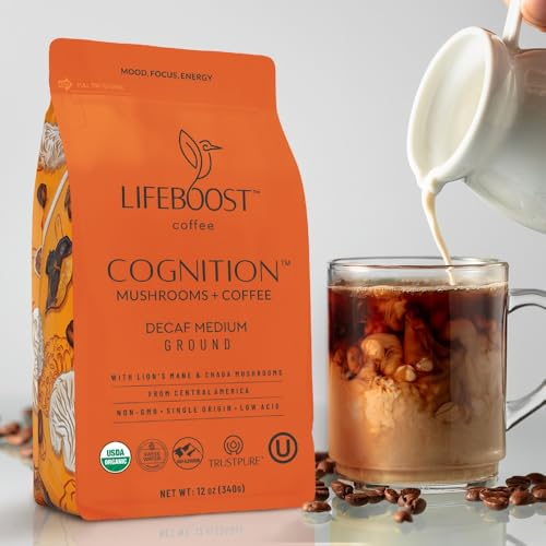 Cognition Decaf Focus Coffee for Calm Energy (12 Ounce)