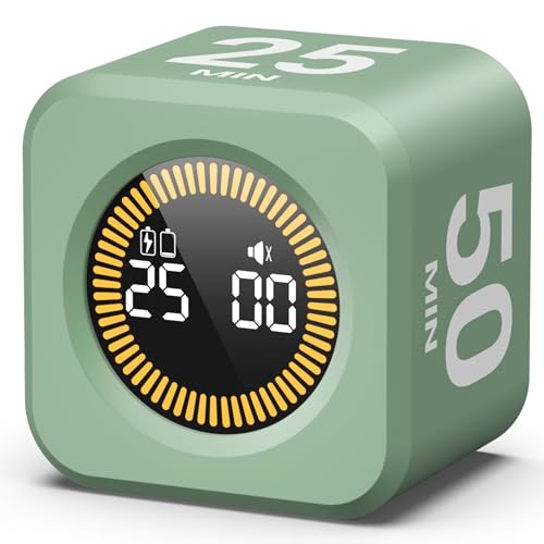 Pomodoro Cube Timer Productivity Visual Timer
