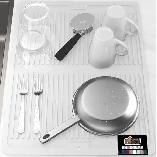 Patented BPA Free Silicone Dish Drying Mat